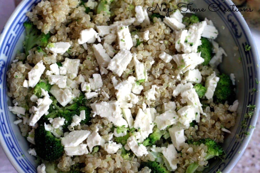 quinoa with broccoli1
