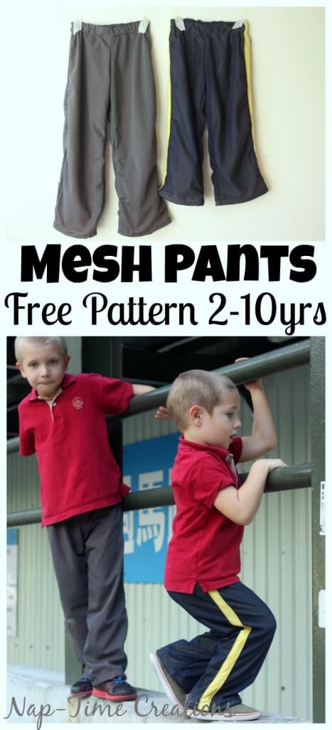 Mesh Pants pattern