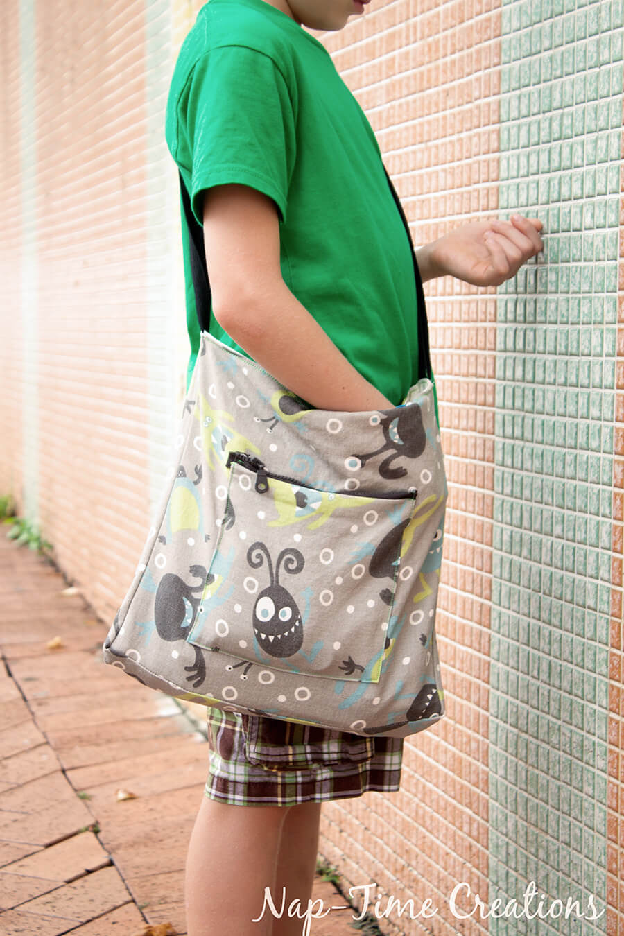 Boys Messenger Bag Pattern and Tutorial - Nap-time Creations