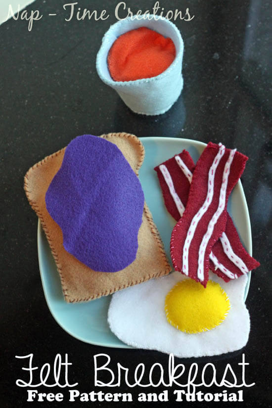 Felt Food from Naptime Creations