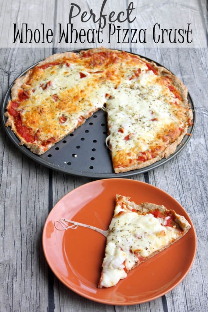 whole wheat pizza crust… the perfect recipe